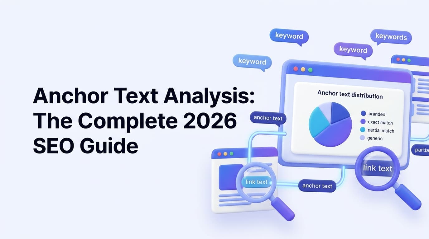 Anchor Text Analysis: The Complete 2026 SEO Guide